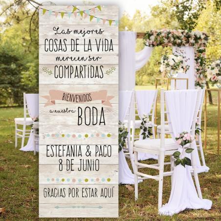Cartel de Boda Original