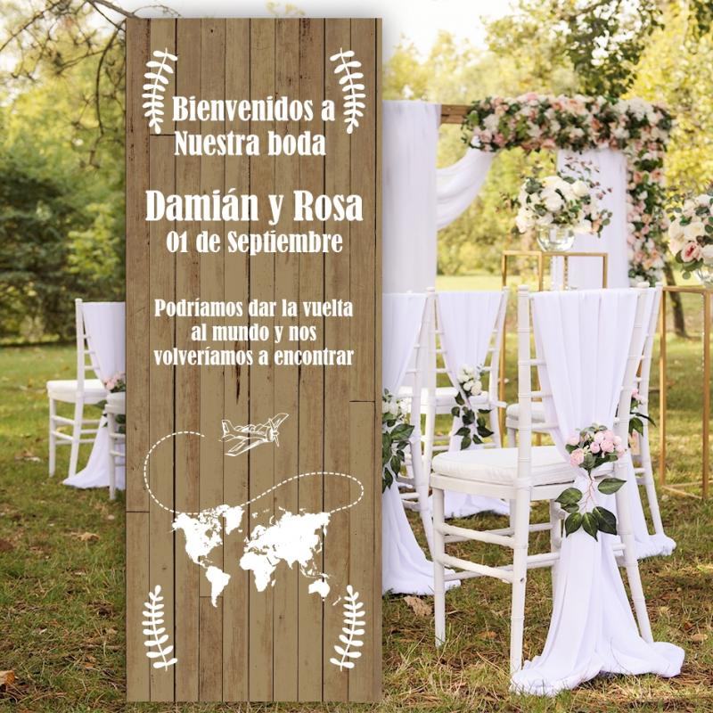 Banner para Boda Viajera