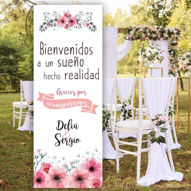 Cartel Bienvenida Cerezo en Primavera
