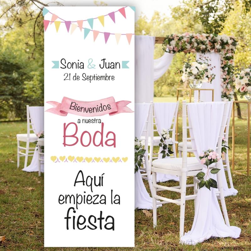 Cartel de Boda Divertido
