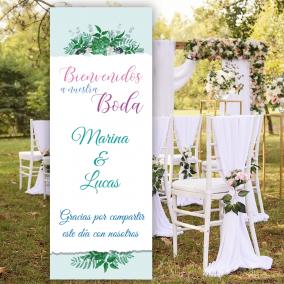 Cartel Boda Cactus