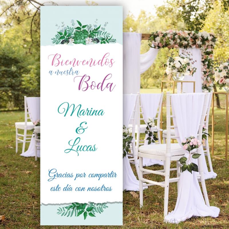 Cartel Boda Cactus