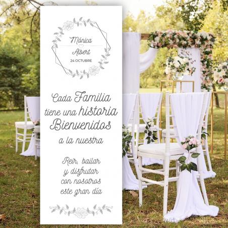 Banner Flores Minimalistas