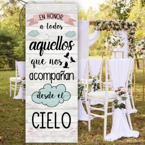 Cartel Cielo Rosa Barato