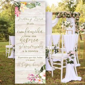 Banner Boda Personalizado