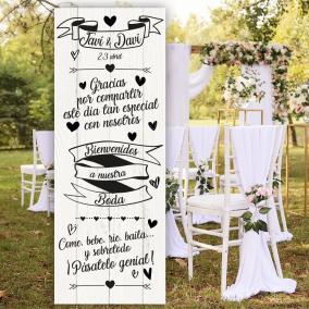 Cartel de Boda Sencillo