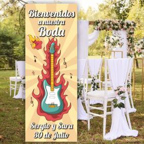 Cartel Boda Rock