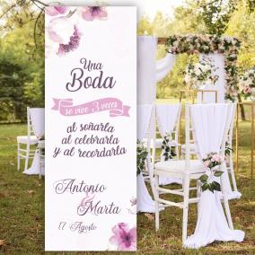 Cartel de Boda Elegante