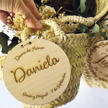 Cesta para damas de honor