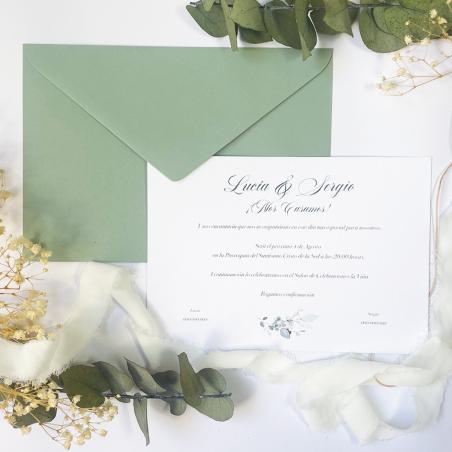 Invitación de Boda Clásica