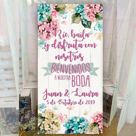 Cartel para bodas divertido