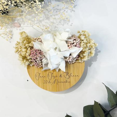 Caja Joyero Portaalianzas o Arras Personalizado