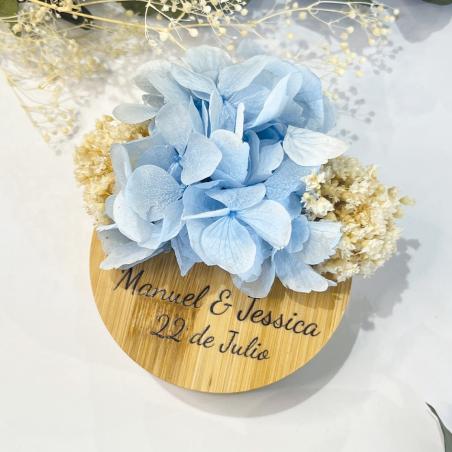 Caja Joyero Portaalianzas o Arras Personalizado
