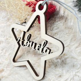 Bola Estrella de Navidad