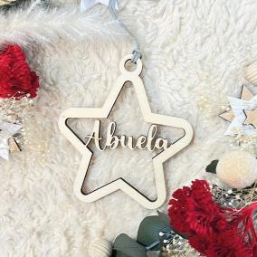 Bola Estrella de Navidad 2