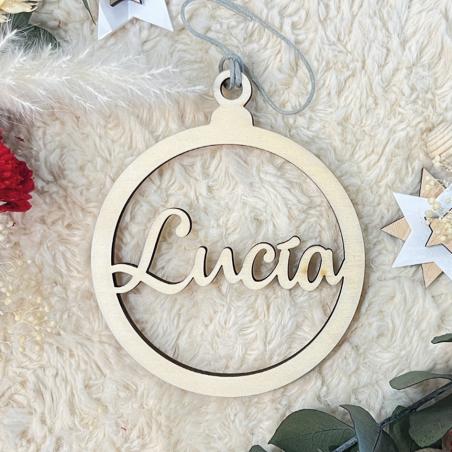 Bola de Navidad con nombre Personalizada Barata