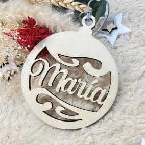 Bola para arbol de Navidad Personalizada