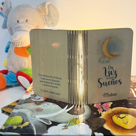 Lámpara Libro Personalizada