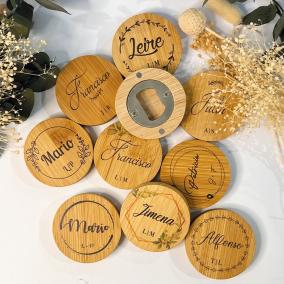 Abridor Personalizado con el nombre del invitado