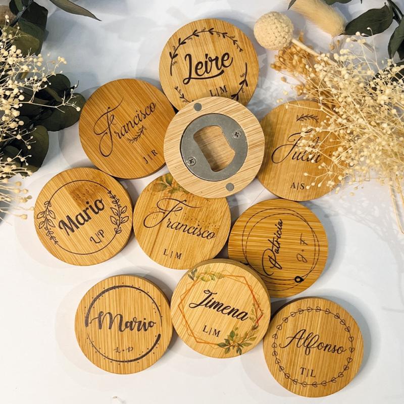 Abridor Personalizado con el nombre del invitado