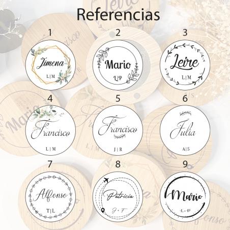 Abridor Personalizado con el nombre del invitado