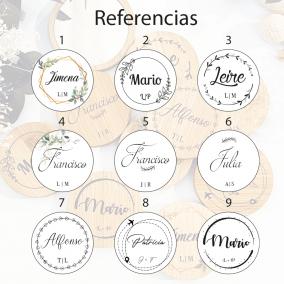 Espejo Personalizado con el nombre del invitado 2