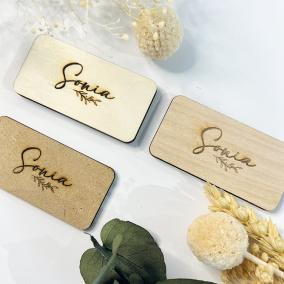 Placa Grabada con el nombre del invitado