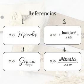 Marcasitio de Boda para Decorar 2