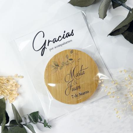 Abridor de Madera con Imán Personalizados