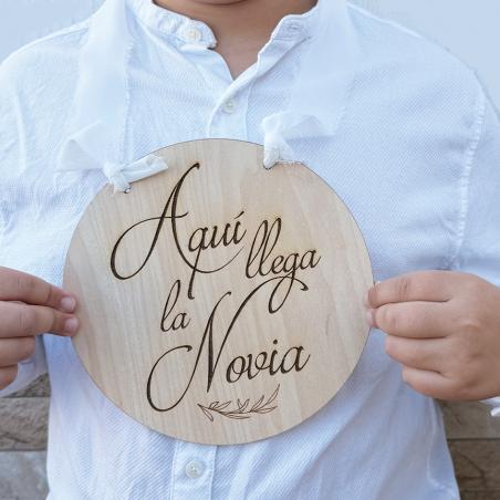 Cartel para niño grabado