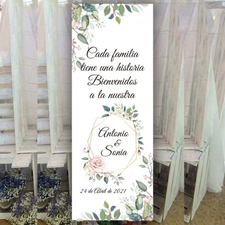Banner elegante para bodas