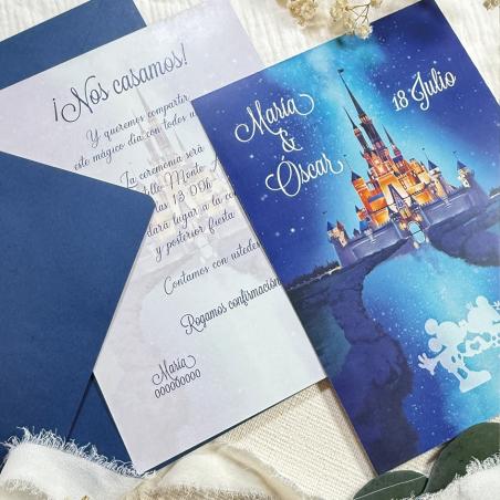 Invitación Castillo Disney