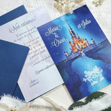 Invitación Castillo Disney
