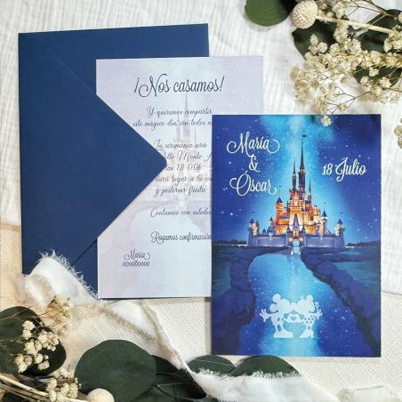 Invitación Castillo Disney