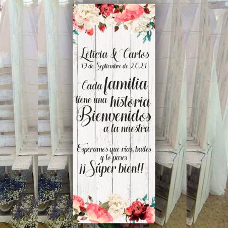 Banner para bodas barato