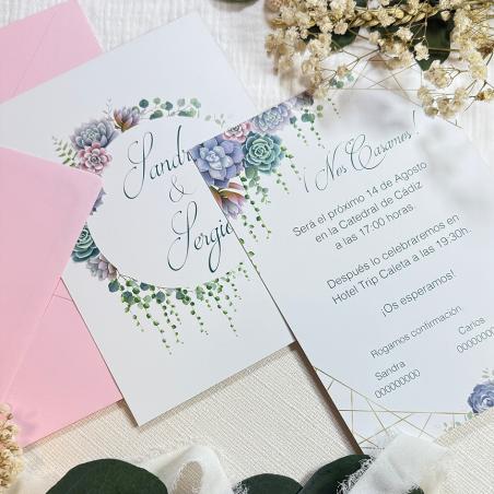 Invitación de Boda Diferente