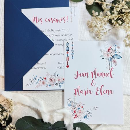 Invitación de Boda Boho Chic