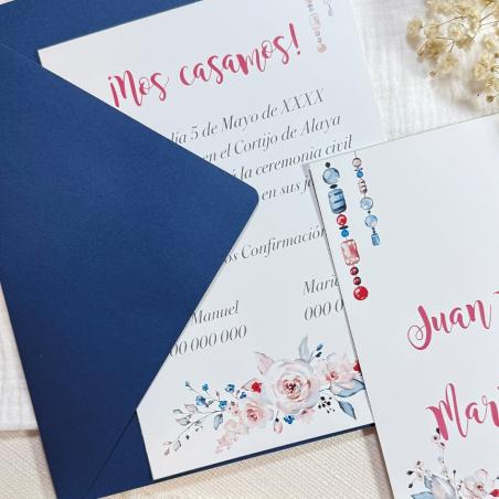 Invitación de Boda Boho Chic