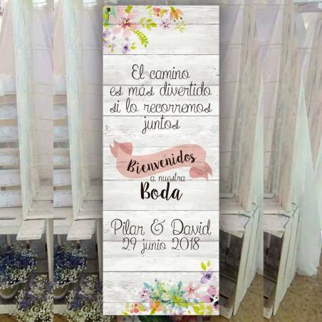 Banner para bodas barato
